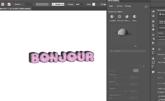 Helps_Texte en 3D a blue and white abstract background with lines