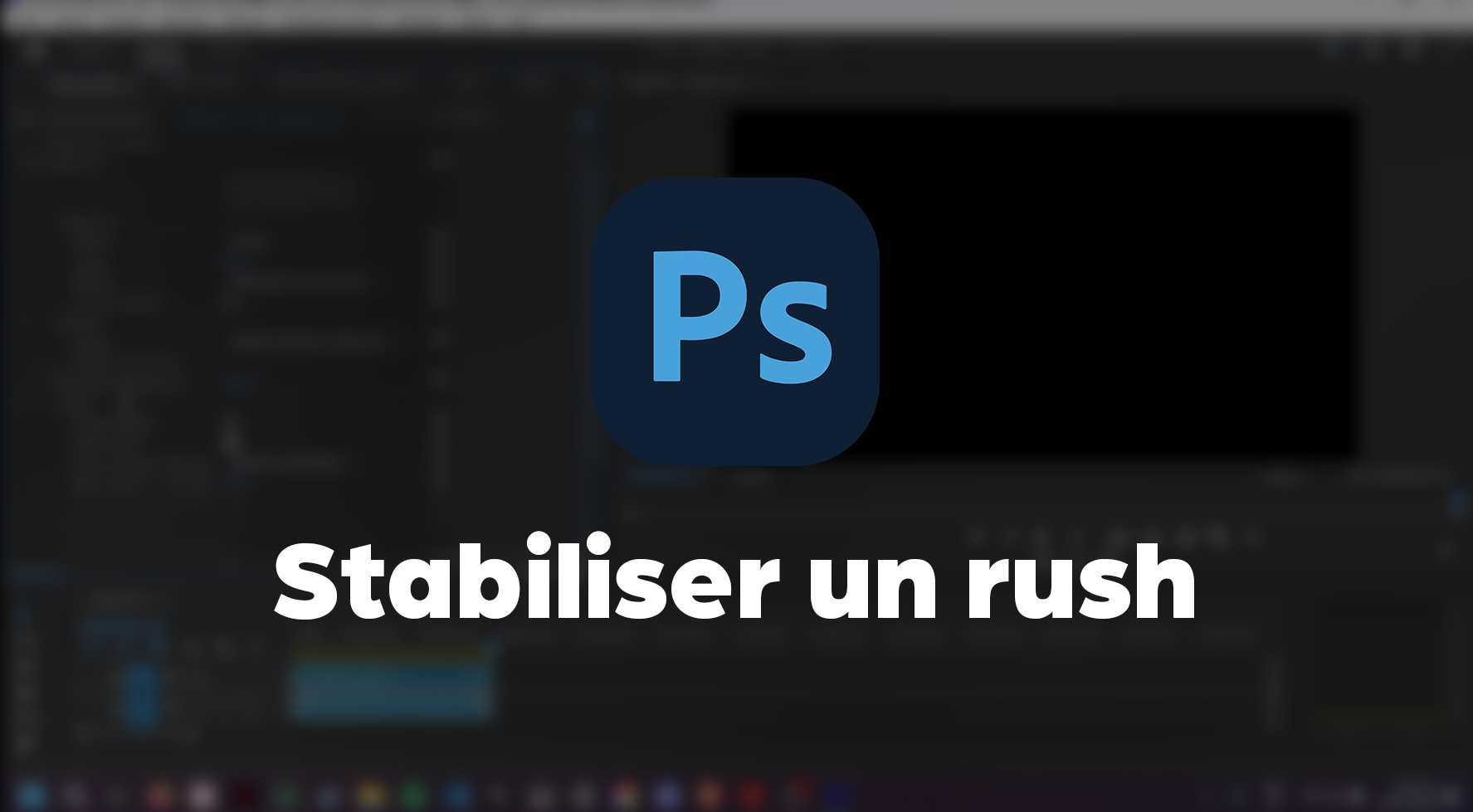 Miniature tutoi stabiliser un rush Final a blue and white abstract background with lines